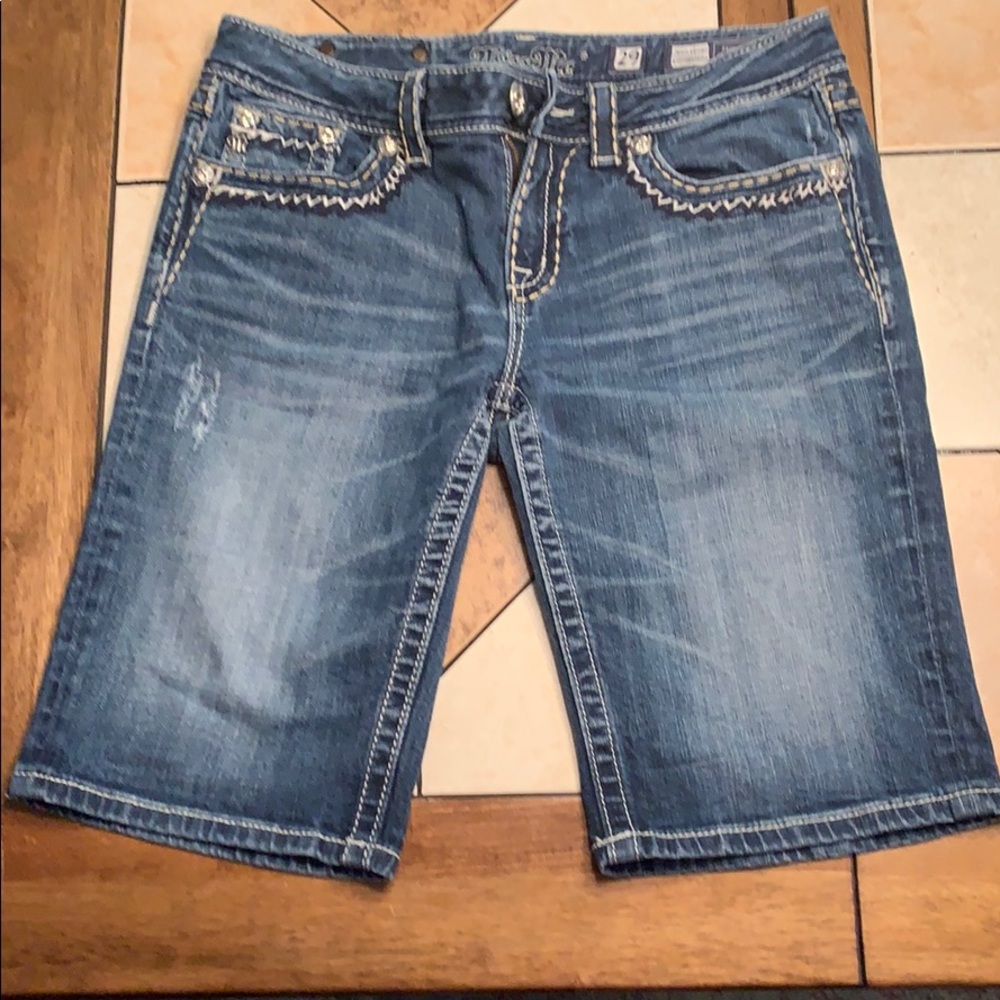 Miss Me Easy Burmuda 29, some glitz, cute as heck